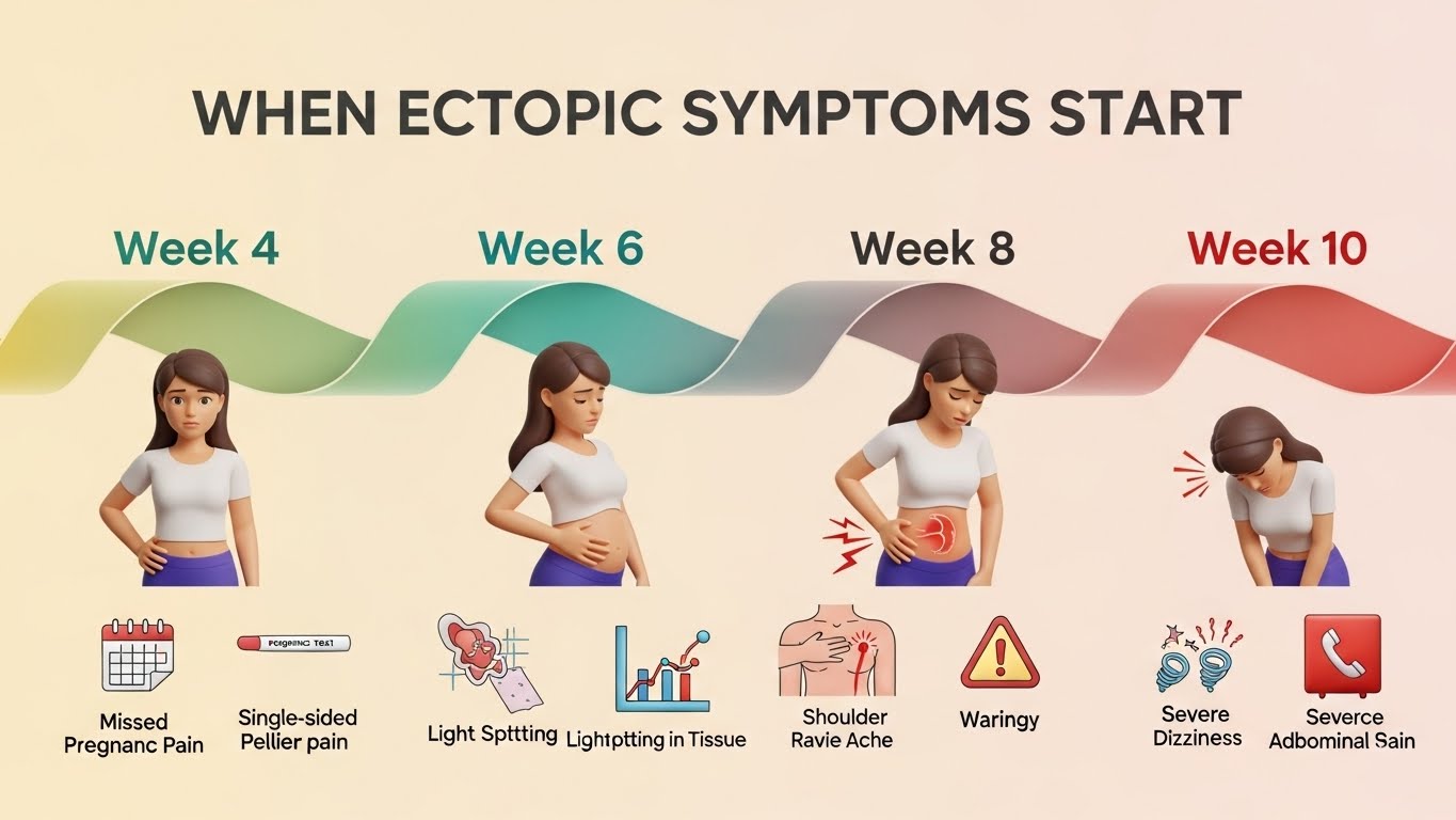 When Do Ectopic Pregnancy Symptoms Start ? Guide to Early Warning Signs